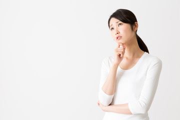 困った女性